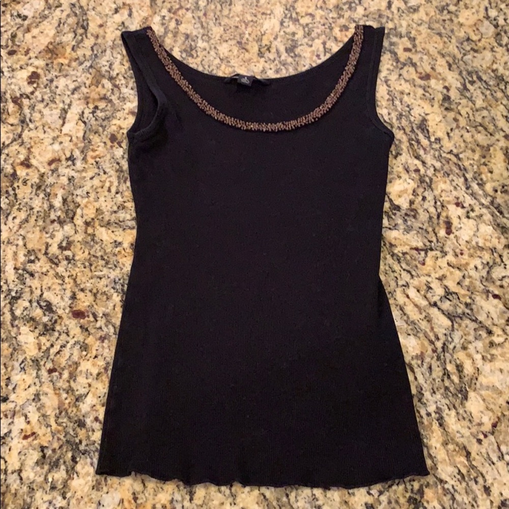 Banana republic beaded tank